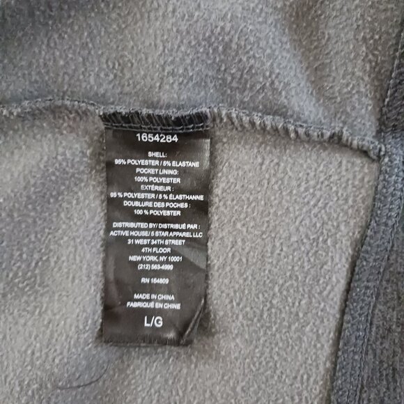 Eddie Bauer Motion FreeDry Performance Full Zip Hoodie Jacket Men's Size L Gray - Picture 7 of 10